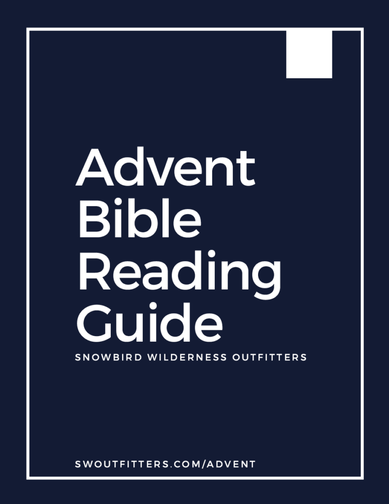 Advent bible reading guide cover